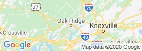 Oak Ridge map